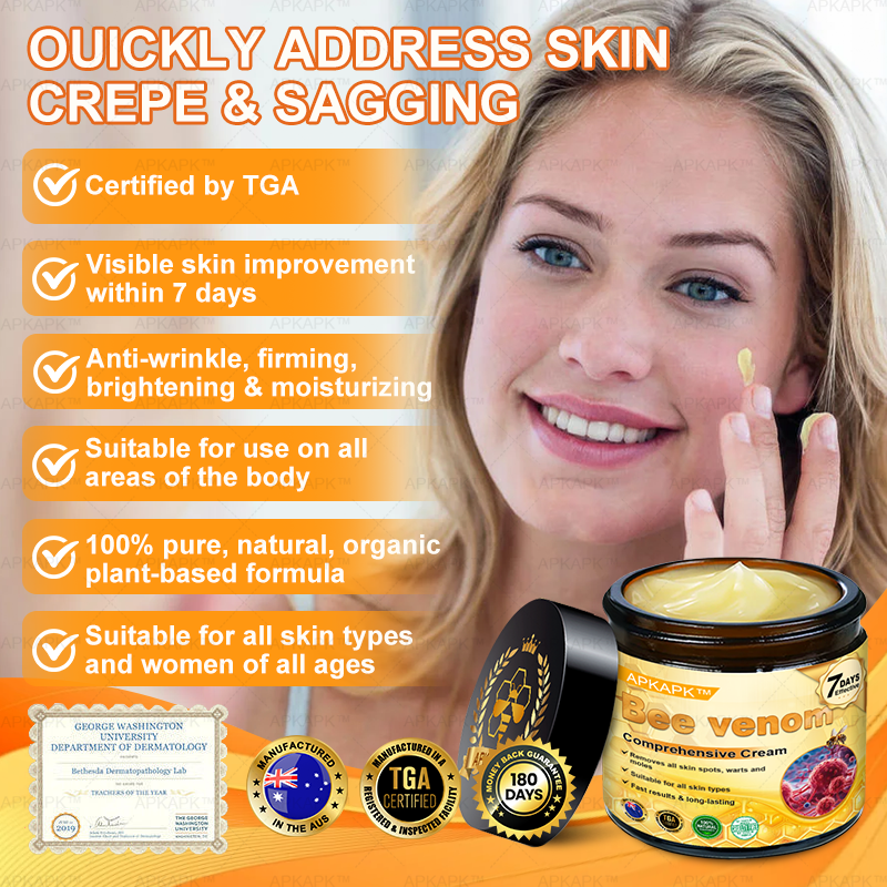 Made and Shipped from AUS ✨ APKAPK® Bee venom Comprehensive Cream 🔥 LAST DAY 80% OFF 💎💎