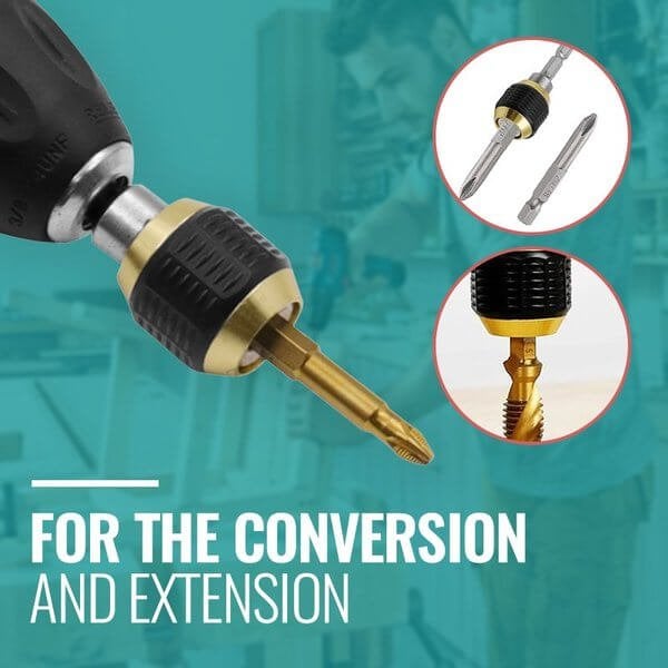 (๐2024 New Year Hot Sale๐)Quick-release Hexagon Drill Bit Coupling