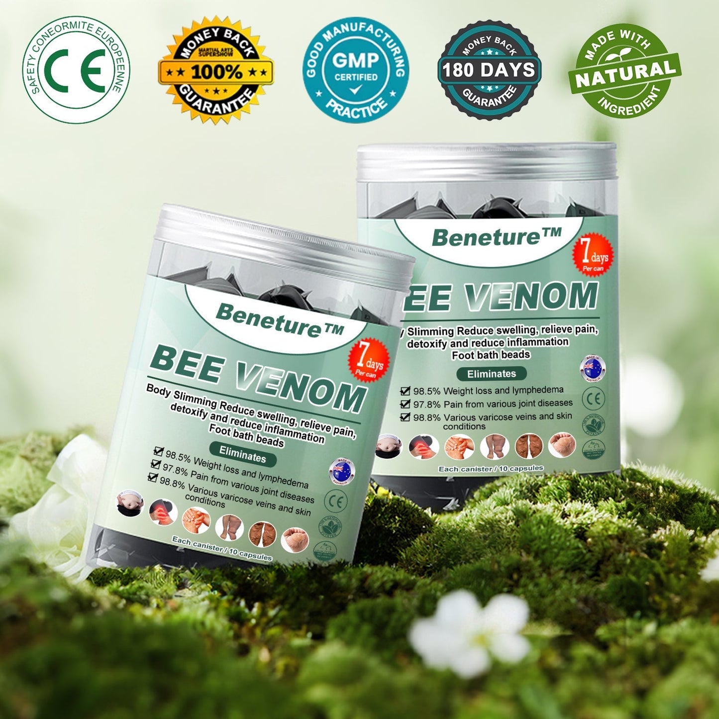 𝐁𝐞𝐧𝐞𝐭𝐮𝐫𝐞™ 𝐁𝐞𝐞 𝐕𝐞𝐧𝐨𝐦 𝐒𝐥𝐢𝐦𝐦𝐢𝐧𝐠 𝐋𝐲𝐦𝐩𝐡𝐚𝐭𝐢𝐜 𝐃𝐞𝐭𝐨𝐱 𝐅𝐨𝐨𝐭 𝐒𝐨𝐚𝐤 𝐁𝐞𝐚𝐝𝐬🫚- 𝐌𝐚𝐲𝐨 𝐂𝐥𝐢𝐧𝐢𝐜 𝖱𝖾𝖼𝗈𝗆𝗆𝖾𝗇𝖽𝖾𝖽(𝐓𝐫𝐮𝐬𝐭𝐞𝐝 𝐛𝐲 𝐨𝐯𝐞𝐫 𝟐 𝐦𝐢𝐥𝐥𝐢𝐨𝐧 𝐜𝐨𝐧𝐬𝐮𝐦𝐞𝐫𝐬 𝐰𝐨𝐫𝐥𝐝𝐰𝐢𝐝𝐞)