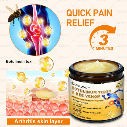 𝐙𝐕𝐋𝐙𝐕𝐋™ 𝐁𝐨𝐭𝐨𝐱 & 𝐁𝐞𝐞 𝐕𝐞𝐧𝐨𝐦 𝐏𝐚𝐢𝐧 𝐑𝐞𝐥𝐢𝐞𝐟 & 𝐁𝐨𝐧𝐞 𝐇𝐞𝐚𝐥𝐢𝐧𝐠 𝐃𝐮𝐚𝐥 𝐀𝐜𝐭𝐢𝐨𝐧 𝐒𝐨𝐨𝐭𝐡𝐢𝐧𝐠 𝐂𝐫𝐞𝐚𝐦 (AAOS Recommended)