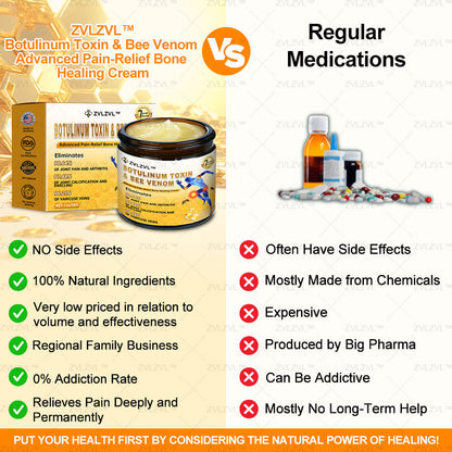 𝐙𝐕𝐋𝐙𝐕𝐋™ 𝐁𝐨𝐭𝐨𝐱 & 𝐁𝐞𝐞 𝐕𝐞𝐧𝐨𝐦 𝐏𝐚𝐢𝐧 𝐑𝐞𝐥𝐢𝐞𝐟 & 𝐁𝐨𝐧𝐞 𝐇𝐞𝐚𝐥𝐢𝐧𝐠 𝐃𝐮𝐚𝐥 𝐀𝐜𝐭𝐢𝐨𝐧 𝐒𝐨𝐨𝐭𝐡𝐢𝐧𝐠 𝐂𝐫𝐞𝐚𝐦 (AAOS Recommended)