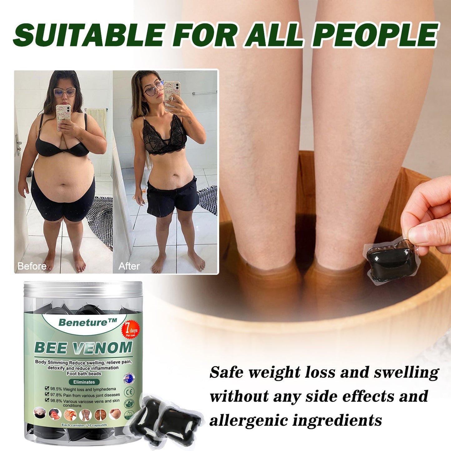 𝐁𝐞𝐧𝐞𝐭𝐮𝐫𝐞™ 𝐁𝐞𝐞 𝐕𝐞𝐧𝐨𝐦 𝐒𝐥𝐢𝐦𝐦𝐢𝐧𝐠 𝐋𝐲𝐦𝐩𝐡𝐚𝐭𝐢𝐜 𝐃𝐞𝐭𝐨𝐱 𝐅𝐨𝐨𝐭 𝐒𝐨𝐚𝐤 𝐁𝐞𝐚𝐝𝐬🫚- 𝐌𝐚𝐲𝐨 𝐂𝐥𝐢𝐧𝐢𝐜 𝖱𝖾𝖼𝗈𝗆𝗆𝖾𝗇𝖽𝖾𝖽(𝐓𝐫𝐮𝐬𝐭𝐞𝐝 𝐛𝐲 𝐨𝐯𝐞𝐫 𝟐 𝐦𝐢𝐥𝐥𝐢𝐨𝐧 𝐜𝐨𝐧𝐬𝐮𝐦𝐞𝐫𝐬 𝐰𝐨𝐫𝐥𝐝𝐰𝐢𝐝𝐞)